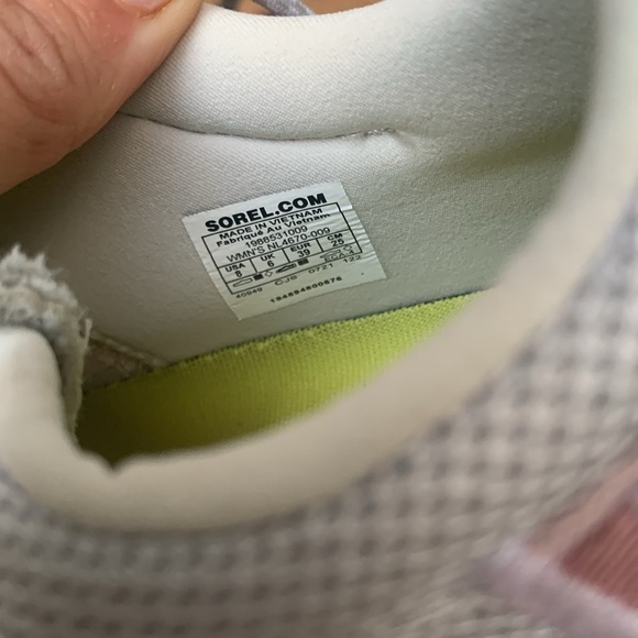 Sorel Explorer Blitz Leisure Lace Sneaker size 8 shoes - Picture 7 of 9